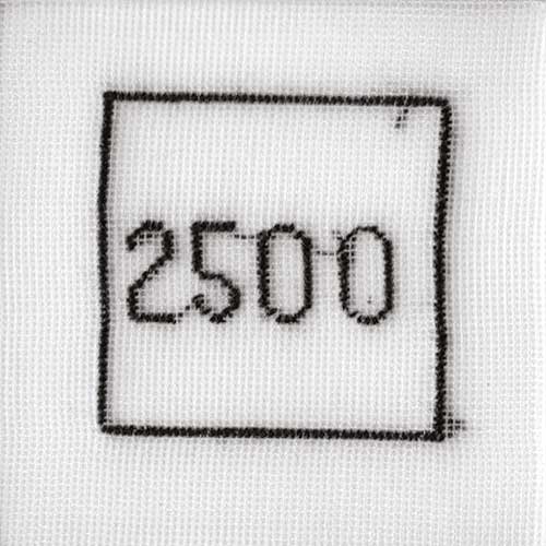 2500 Stiche/Square Inch
2500 stitches/Square Inch